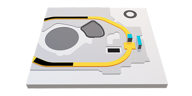 Electrically conductive tapes applied on shield-can lid 
