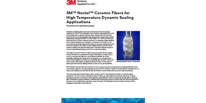 high temperature dynamic sealing
