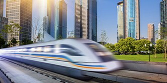 A bullet train incoming
