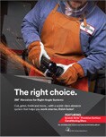 Front cover of 3M Abrasive for Right Angle System Brochure