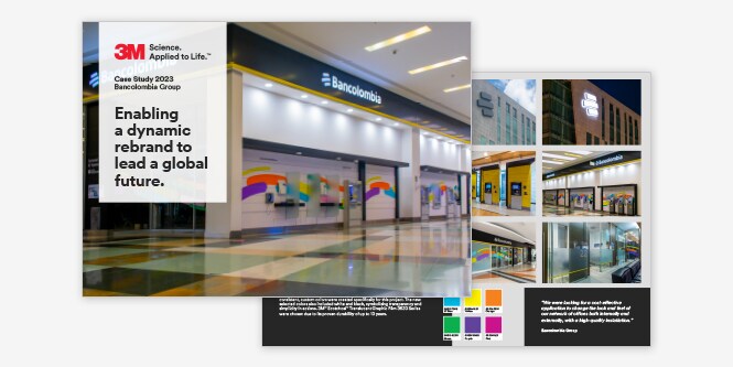 Bancolombia Group:  3M™ Architectural Finishes and Graphic Solutions