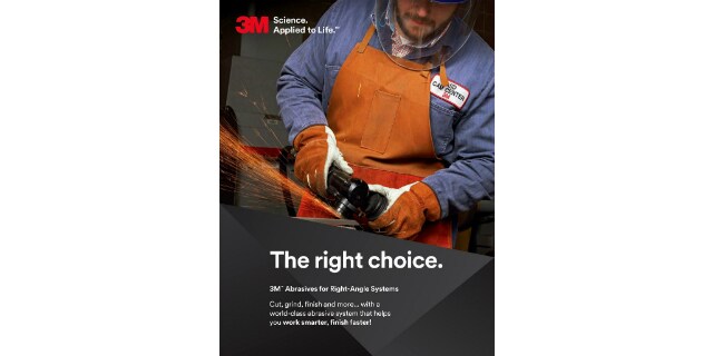 3M Abrasives for Angle Grinders Brochure
