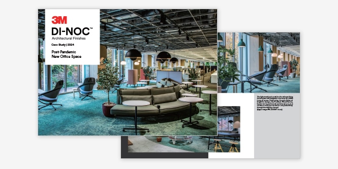 Post-Pandemic New Office Space: 3M&amp;trade; DI-NOC&amp;trade; Architectural and FASARA&amp;trade; Glass Finishes