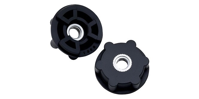 disc pad hub
