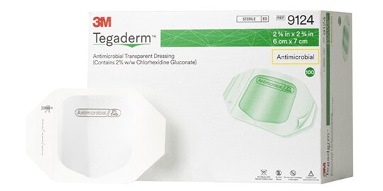 3M™ Tegaderm™ Antimicrobial Transparent Dressing
