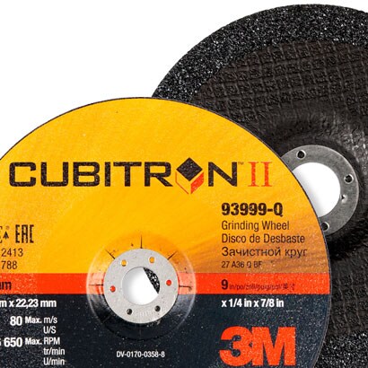 3M Cubitron II Depressed Center Grinding Wheel
