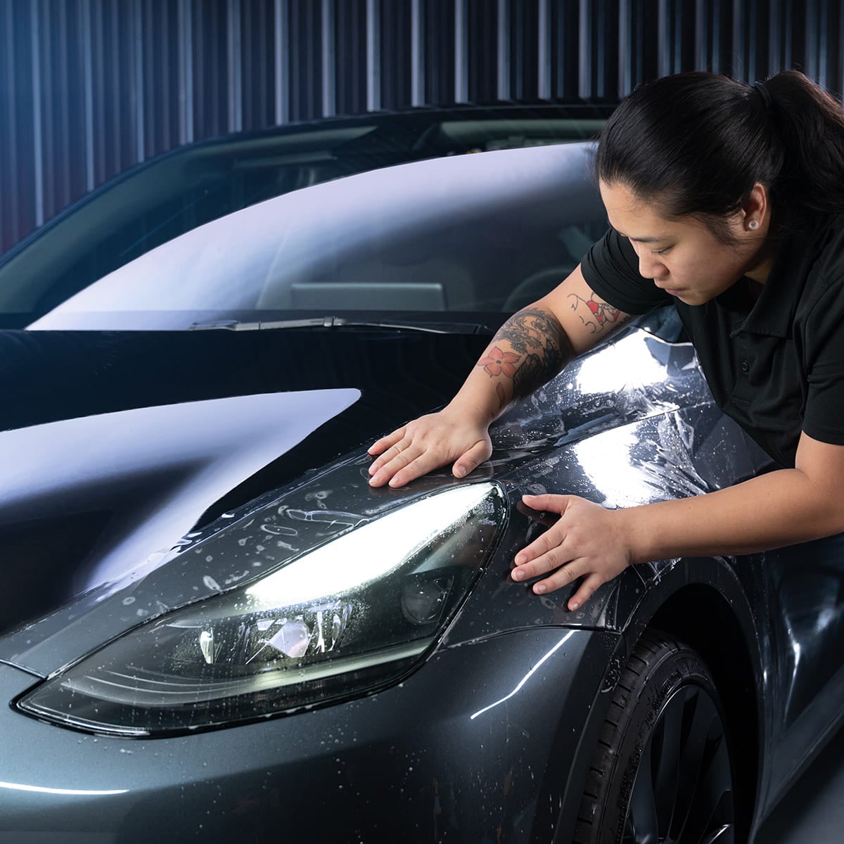 Auto paint protection film installers