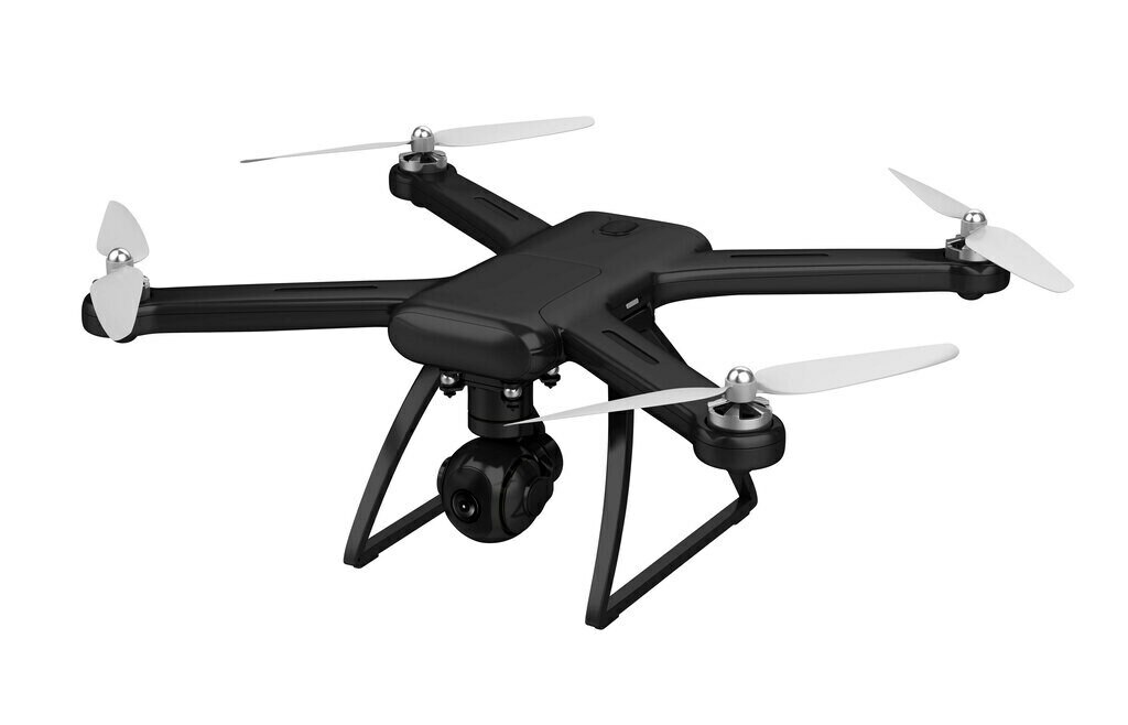 Image of a quadcopter drone with camera, with hotspots pointing to 3M solutions
