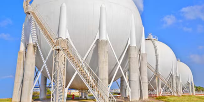 Outdoor cryogenic storage container
