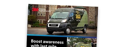 front cover of a PDF for branding solutions on fleet vehicles
