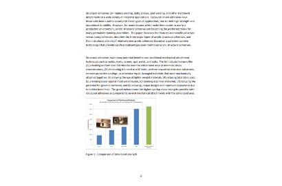 Image of a page from the white paper Acrylic Structural Adhesives - Features and Recent Advancements