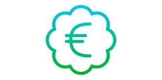 Dollar sign enclosed in a bubble
