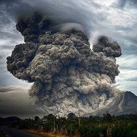 Volcano Eruption Hazard