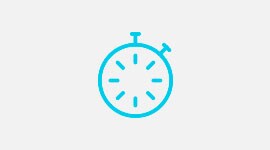 Graphic of a stopwatch face