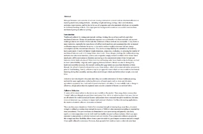 &ldquo;Instructions for Dispensing and Troubleshooting 3M&trade; Scotch-Weld&trade; Structural Adhesives&rdquo;