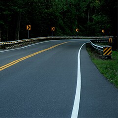 A high risk rural road