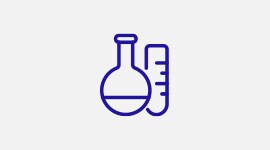 Graphic of a beaker and test tube