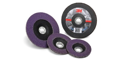 Group of four 3M Flap Discs 769F in different sizes