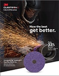 Front cover of 3M Cubitron II Pro Disc Brochure