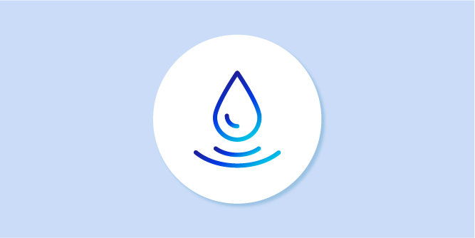 Water droplet icon
