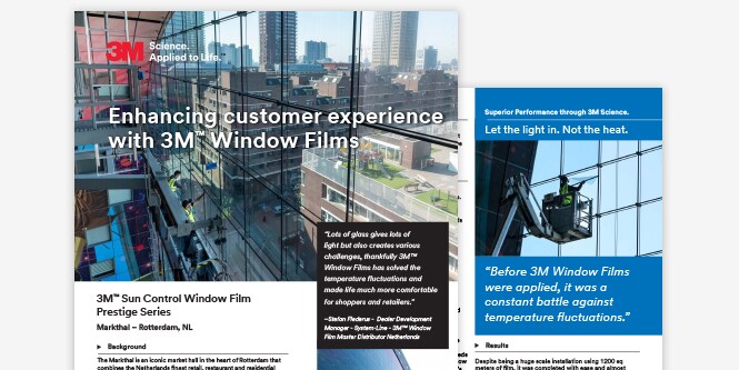 Markthal, Rotterdam, NL: 3M&amp;trade; Sun Control Window Film Prestige Series