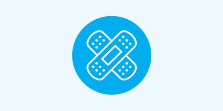 Negative pressure therapy helps remove infectious material
